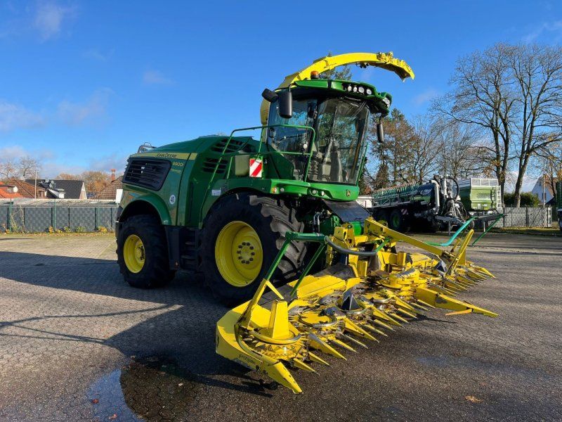 John Deere 9900 mit Kemper 375