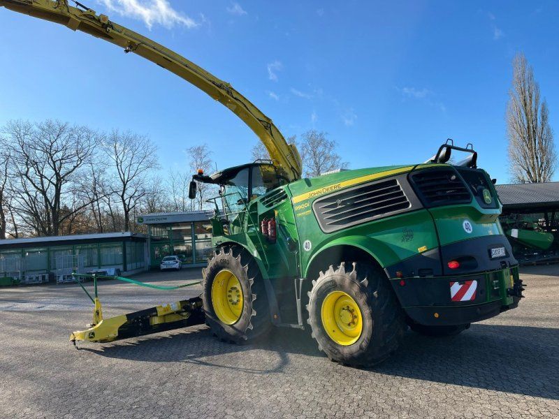 John Deere 9900 mit Kemper 375