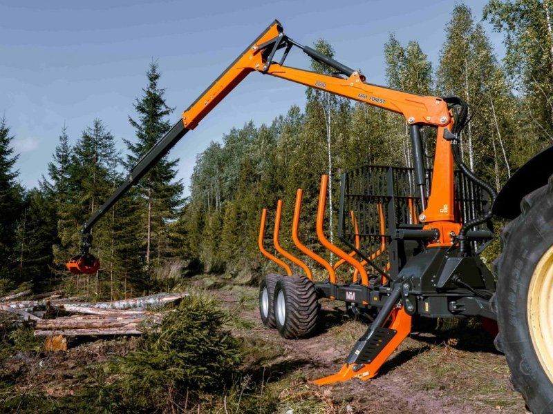 MTM Rückewagen 10 17 Tonnen, 7,1m 9m Forstkr