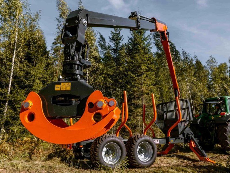 MTM Rückewagen 10 17 Tonnen, 7,1m 9m Forstkr