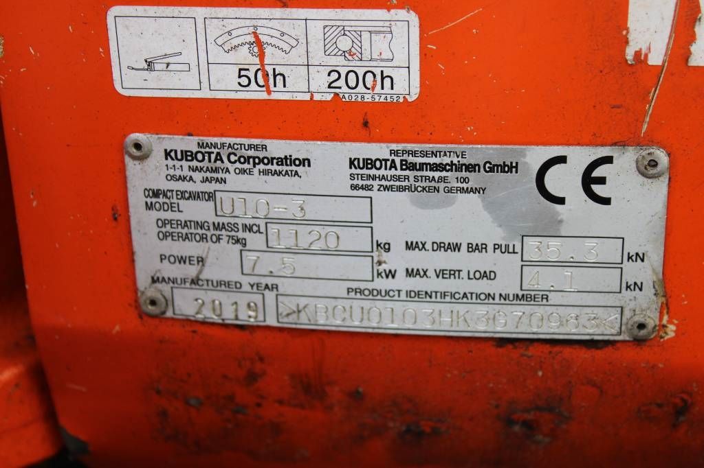 Kubota U 10-3