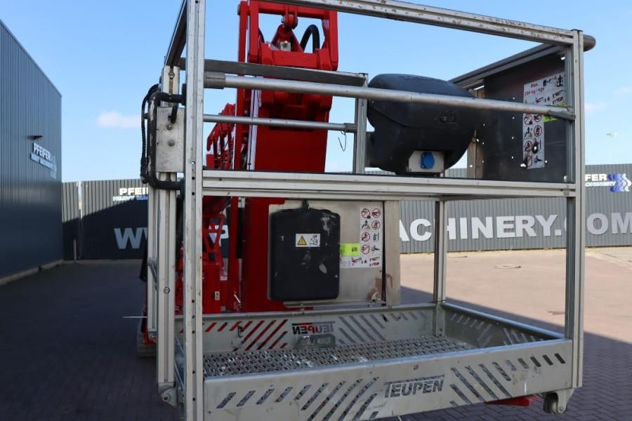 Teupen Leo 36t As-Is, 230 V Electric Motor + Diesel, Rubb