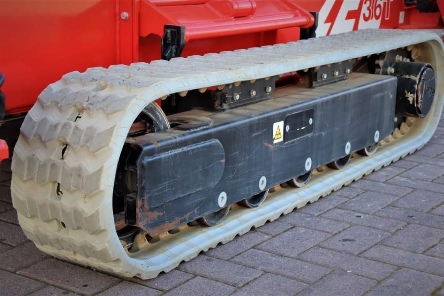 Teupen Leo 36t As-Is, 230 V Electric Motor + Diesel, Rubb