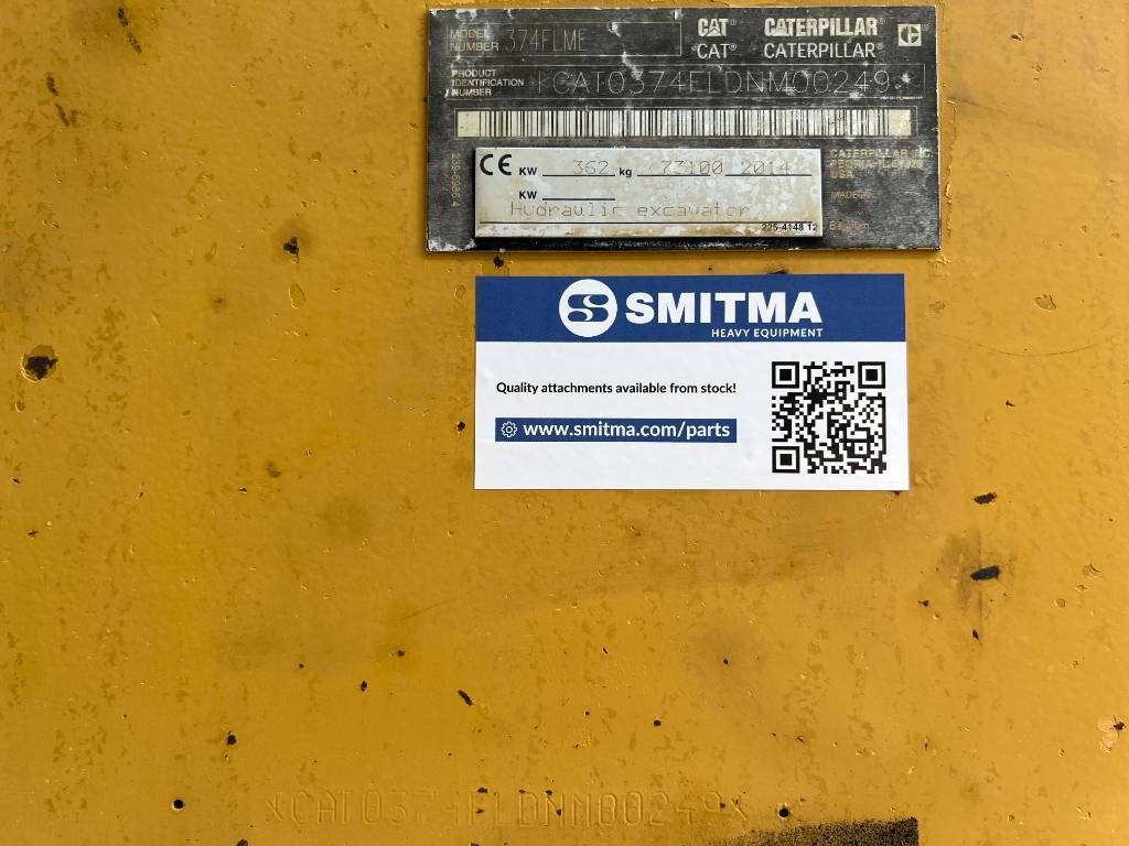 CAT 374FL ME