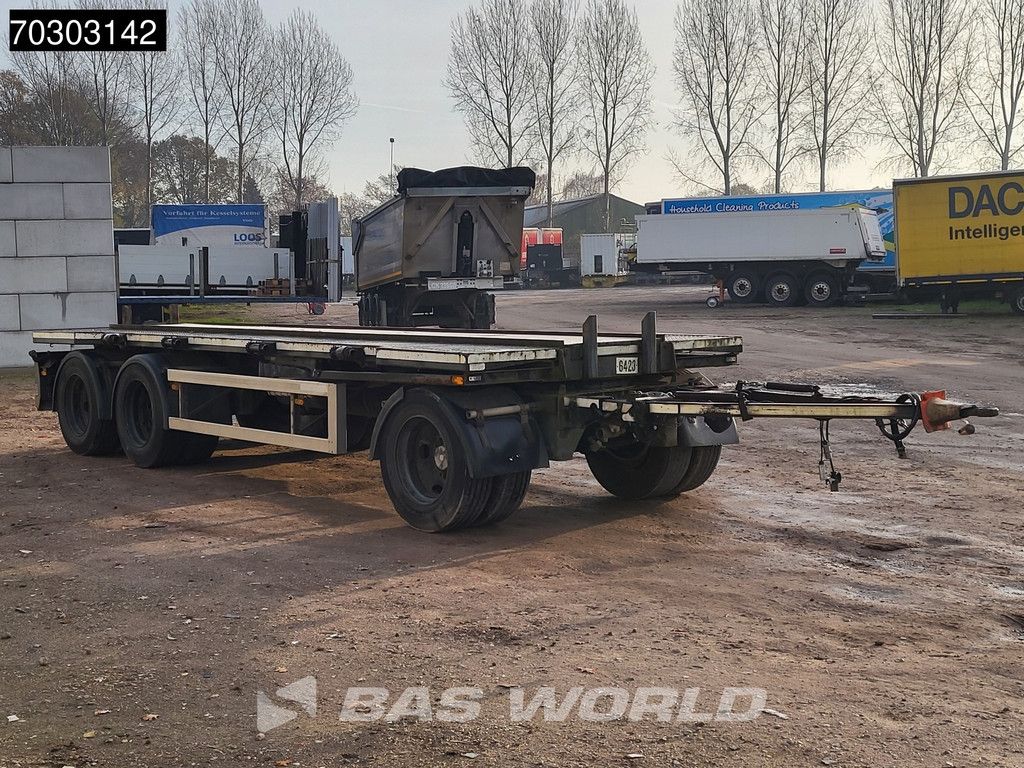 GS Meppel AC-2800 N 3 axles Lift + Steering Axle 20ft