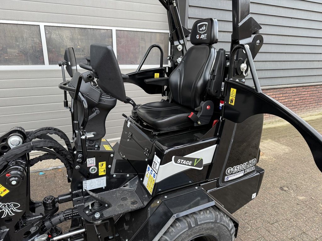 Giant G1500 L HD X-TRA minishovel NIEUW BLACK edition