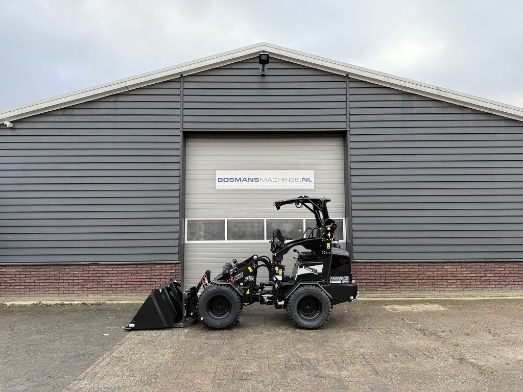 Giant G1500 L HD X-TRA minishovel NIEUW BLACK edition