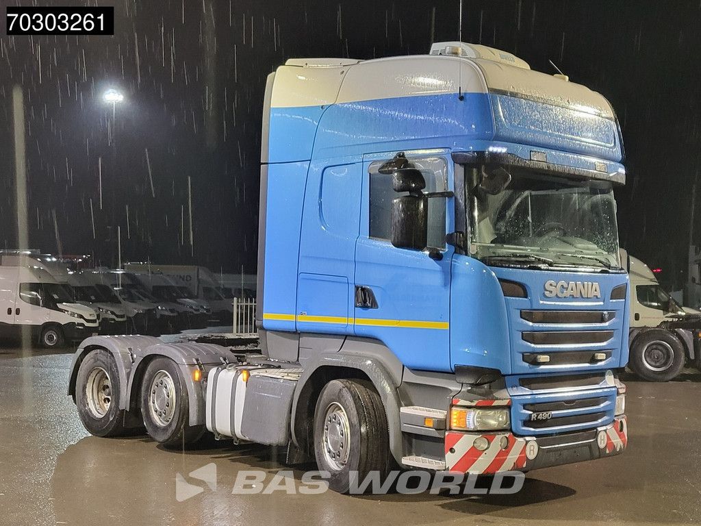 Scania R490 6X2 Retarder Lift+Lenkachse Full-Air 2xTanks Standklima Euro 6