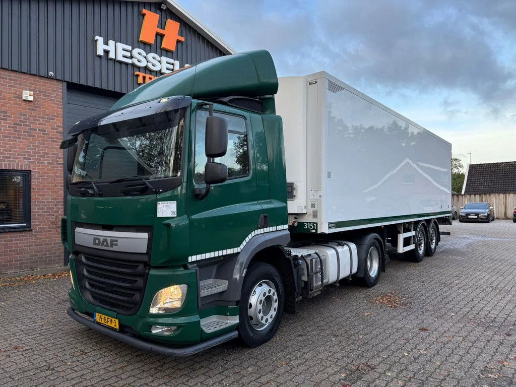 DAF CF 290 + HTF Koeloplegger PTO Powered koelmotor Dhollandia 3000KG NL Truck/Trailer 470.496KM