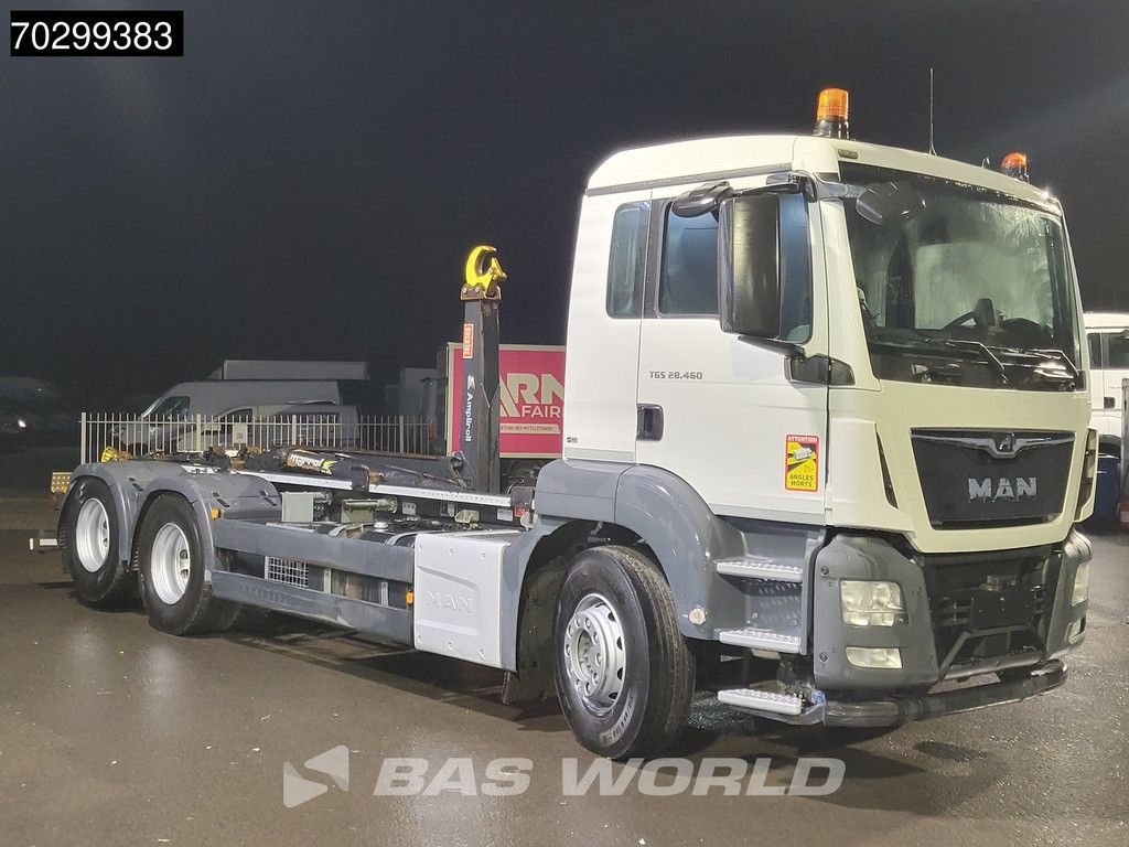 MAN TGS 28.460 6X2 Marrel AL20 S59 Containersysteem Automatic Liftachse Euro 6