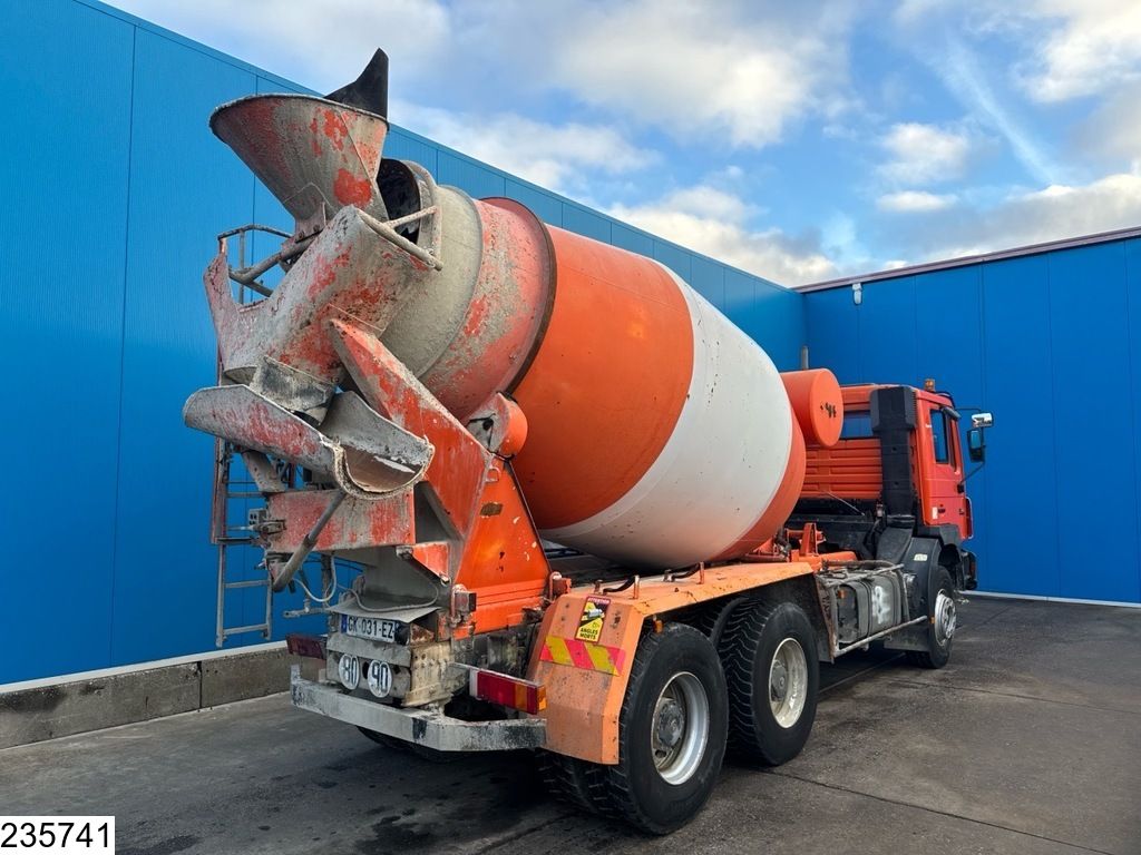 MAN 27 293 6x4, Manual transmission, Steel suspension