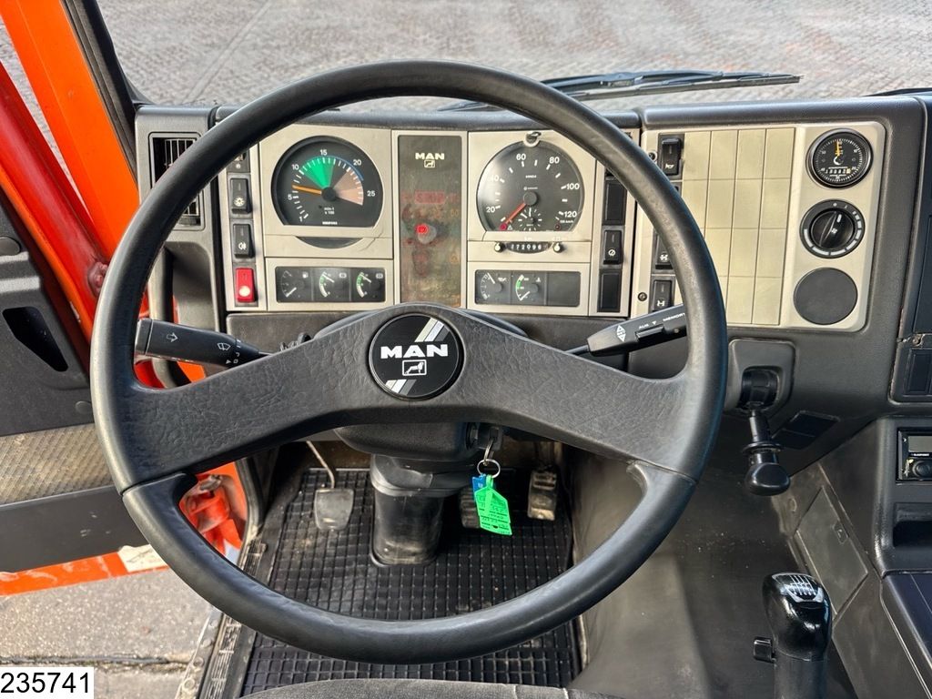 MAN 27 293 6x4, Manual transmission, Steel suspension