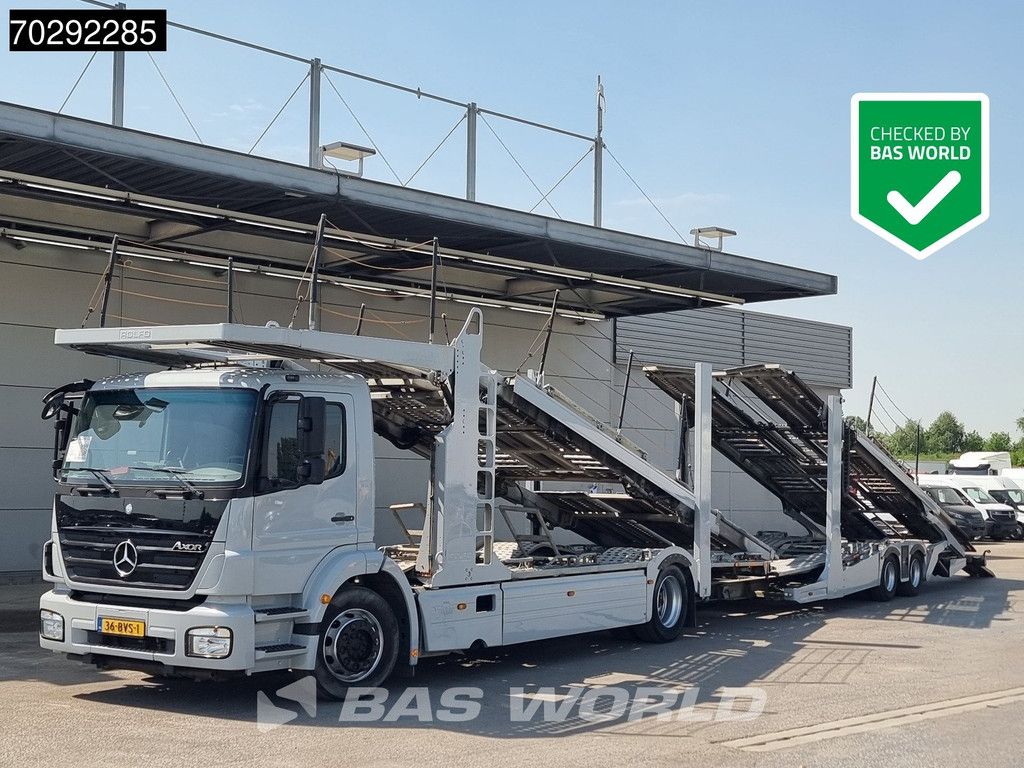 Mercedes Axor 1833 4X2 NL-Truck Rolfo car transporter Retarder 3-Pedals Euro 5