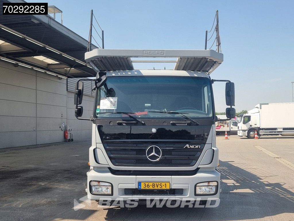 Mercedes Axor 1833 4X2 NL-Truck Rolfo car transporter Retarder 3-Pedals Euro 5