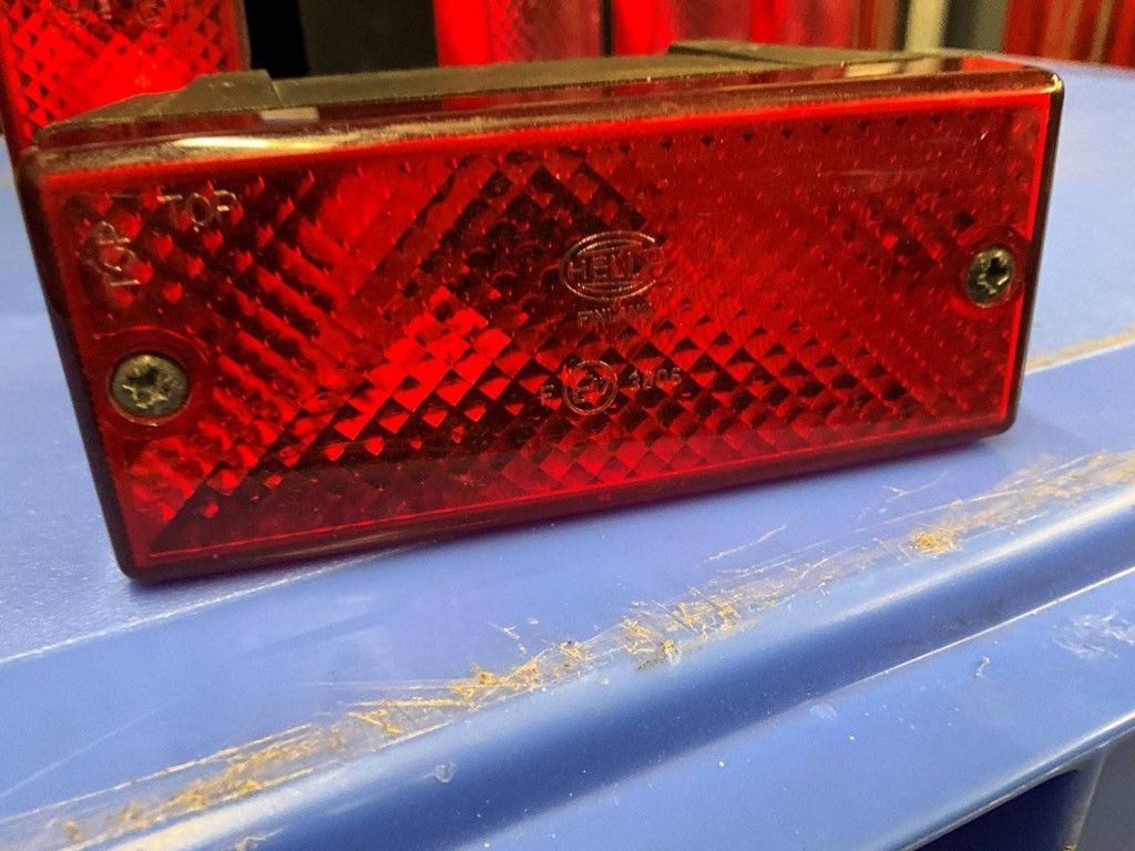 Hella rear/fog/width lamp set of 5