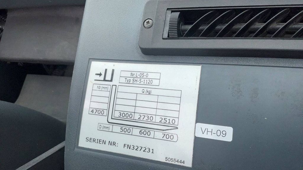 Forklift Jungheinrich TFG 430 LPG 3000kg 2005