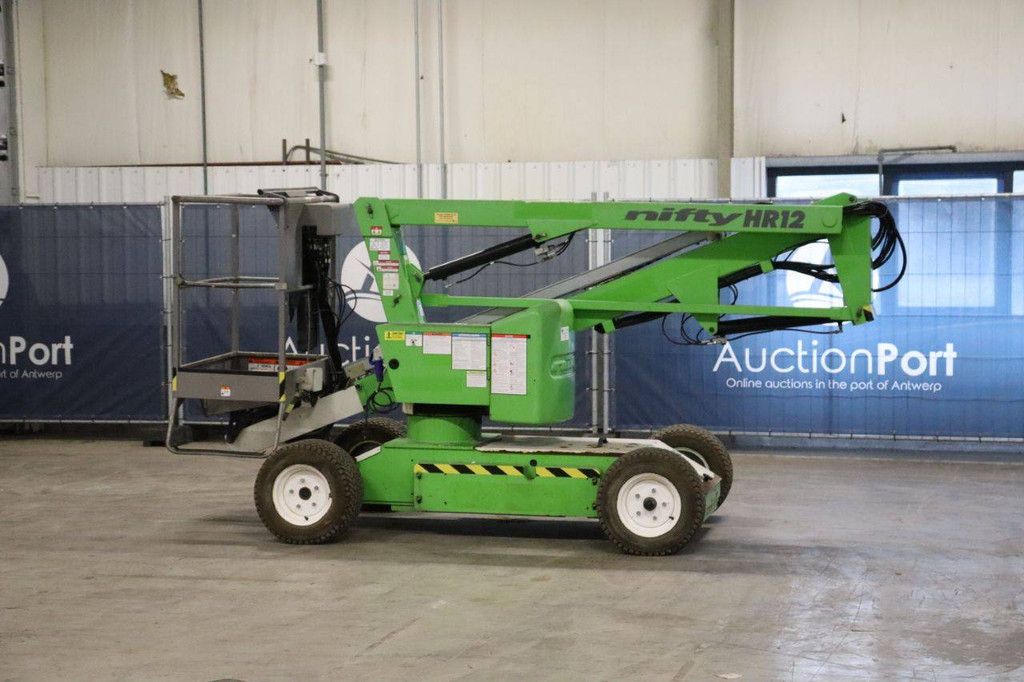 Niftylift HR12NE Electric 12m Articulated Boom Lift 2016