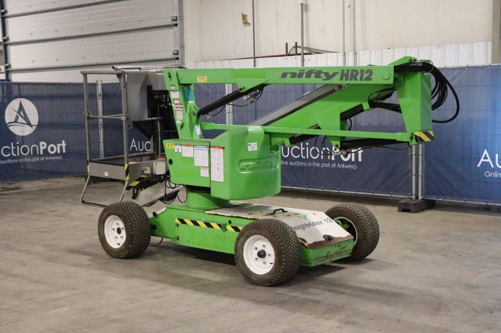 Niftylift HR12NE Electric 12m Articulated Boom Lift 2016