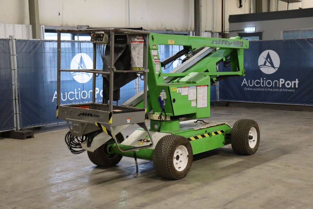 Niftylift HR12NE Electric 12m Articulated Boom Lift 2016