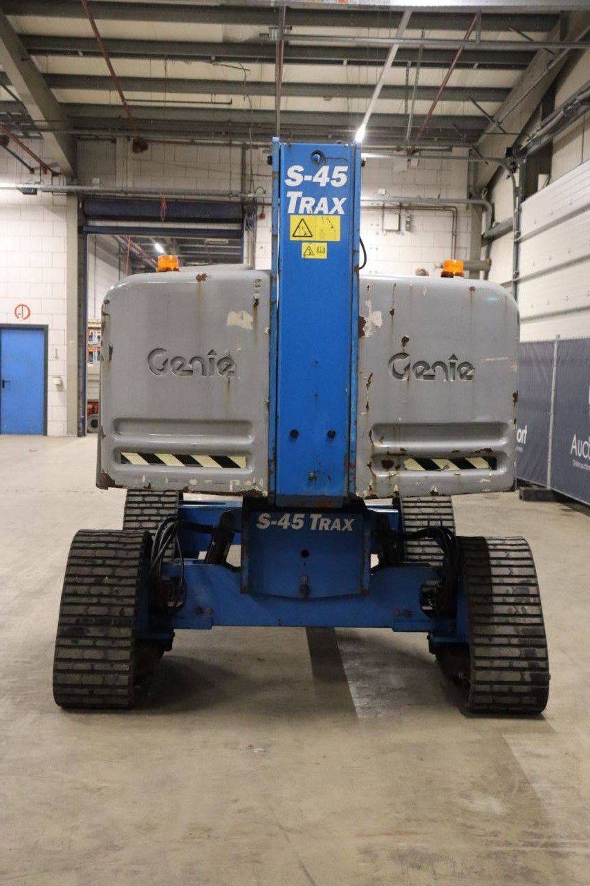 Telescopic boom lift Genie S-45 TRAX Crawler Diesel 15.61m 2014