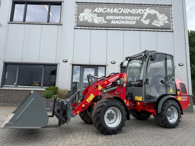 Weidemann 2070cx50 bj19 Minishovel Shovel Kniklader Loader