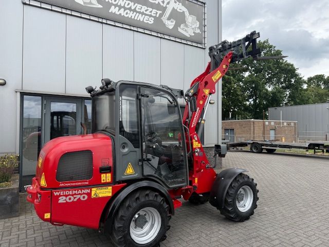 Weidemann 2070cx50 bj19 Minishovel Shovel Kniklader Loader