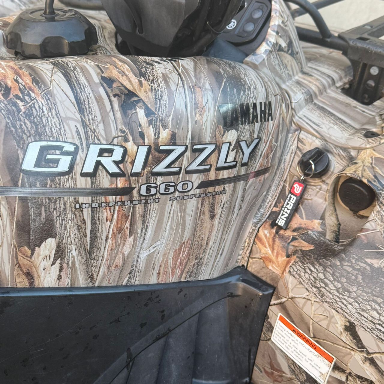 Yamaha Grizzly 660 Landbouwquad