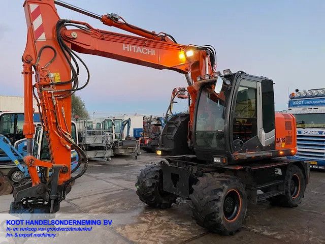 Hitachi ZX 145w-3 Rototilt! Dutch machine!