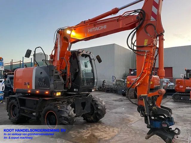 Hitachi ZX 145w-3 Rototilt! Dutch machine!