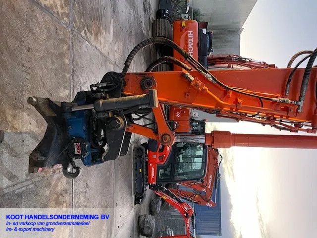 Hitachi ZX 145w-3 Rototilt! Dutch machine!