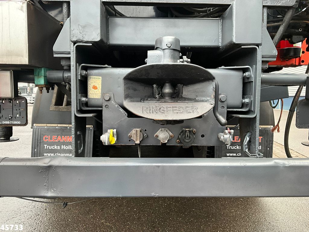 DAF FAT 105 XF 460 6x4 Manual Full Steel Hiab 16 Tonmeter laadkraan