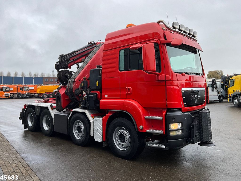 MAN TGS 41.480 8x4 ZF Intarder Fassi 130 Tonmeter laadkraan + Fly-JIb