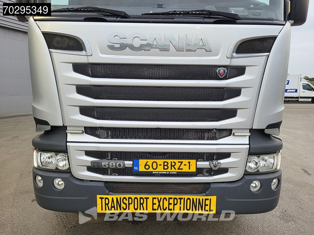Scania R R580 6X4 NL-Truck Diebolt D28.81 Kran Crane Holztransport + Dolly Retarder Euro 6