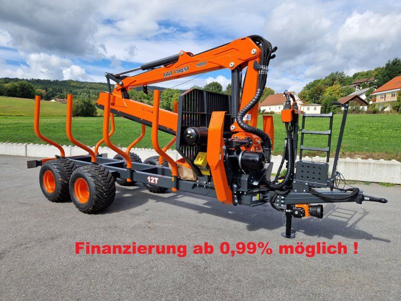 MTM 12T 12to 9,80m Kran hydr. Vorgesteuerte Steuerung Druckluft Dp