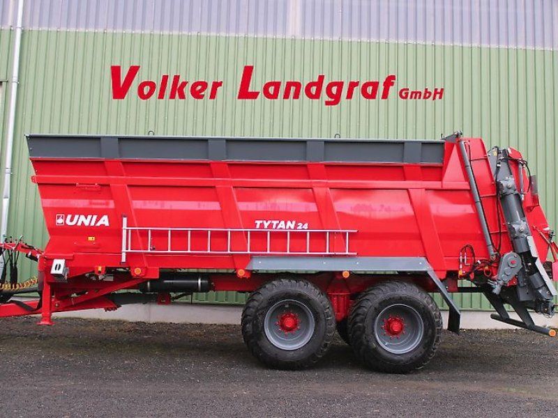 Unia Tytan 24 Miststreuer 26,5 cbm Breitstreuwerk