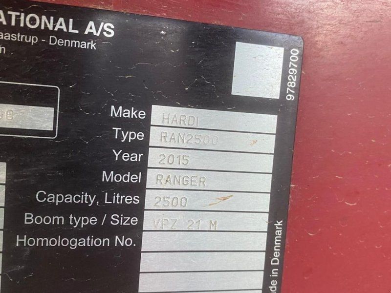 Hardi Ranger 2500 21m