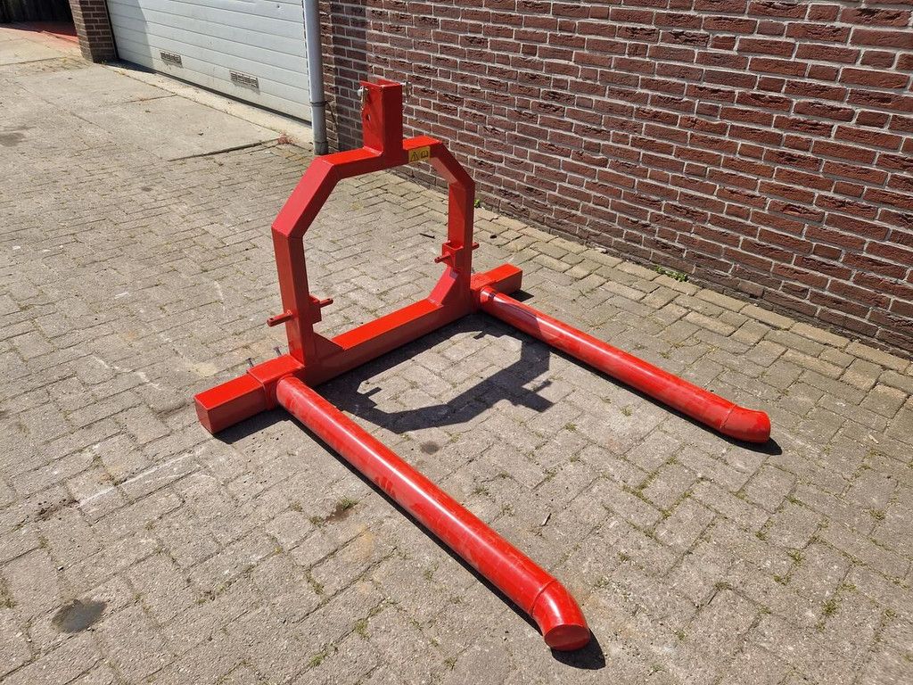 Balendrager round bale fork