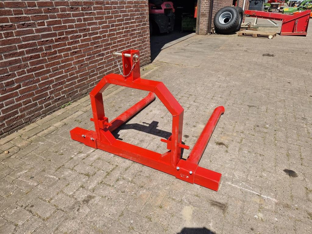 Balendrager round bale fork