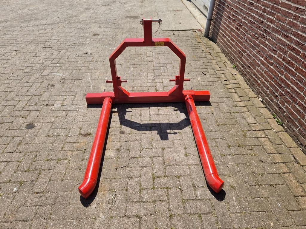 Balendrager round bale fork