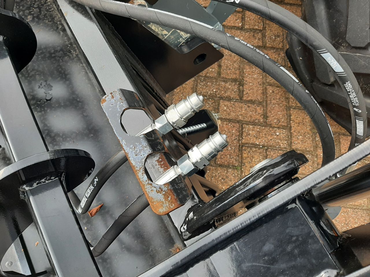 Puinbak met bovenklem 1,70m GiANT aansluiting