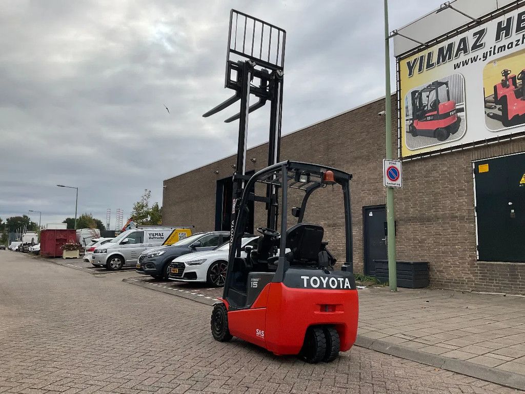 Toyota 8FBET15 1500KG 3.30METER HEFTRUCK