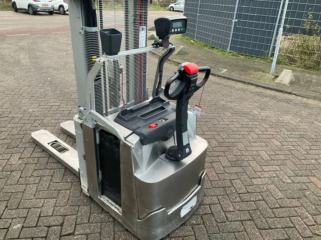 Toyota SWE145L 1450KG 4.15METER RVS STAPELAAR WEEGSYSTEEM / HEFTRUCK