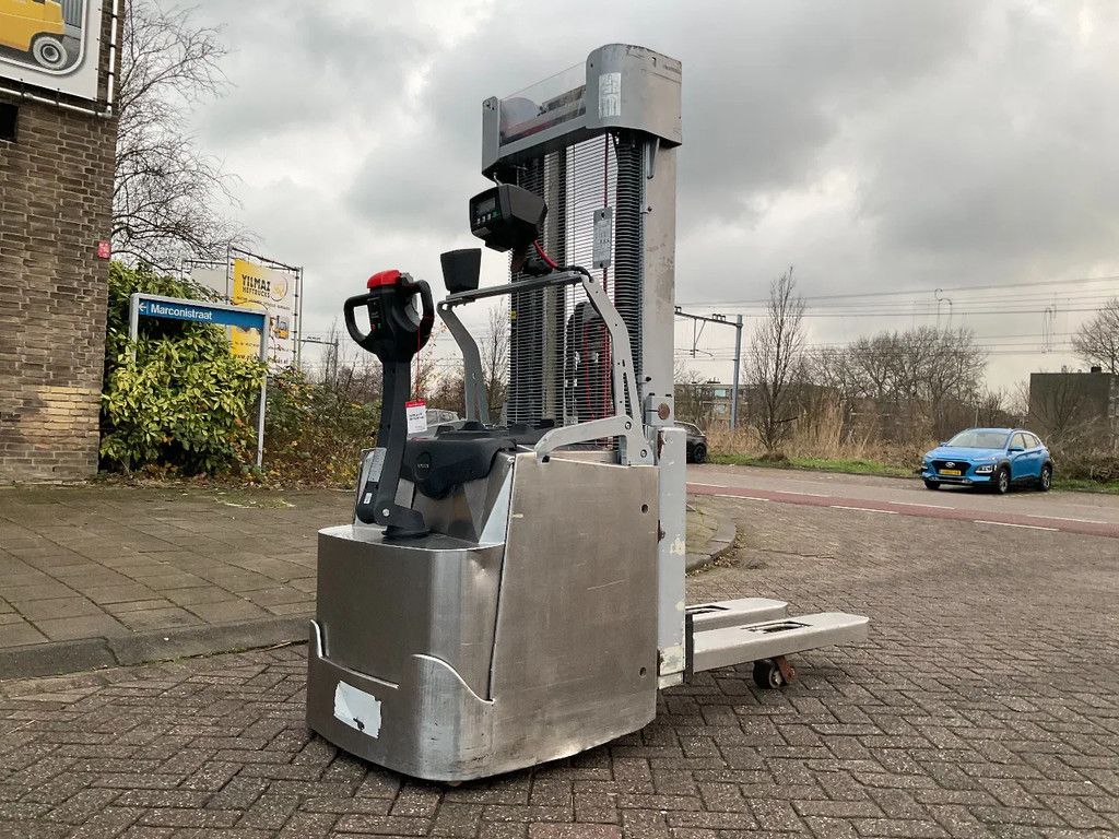 Toyota SWE145L 1450KG 4.15METER RVS STAPELAAR WEEGSYSTEEM / HEFTRUCK