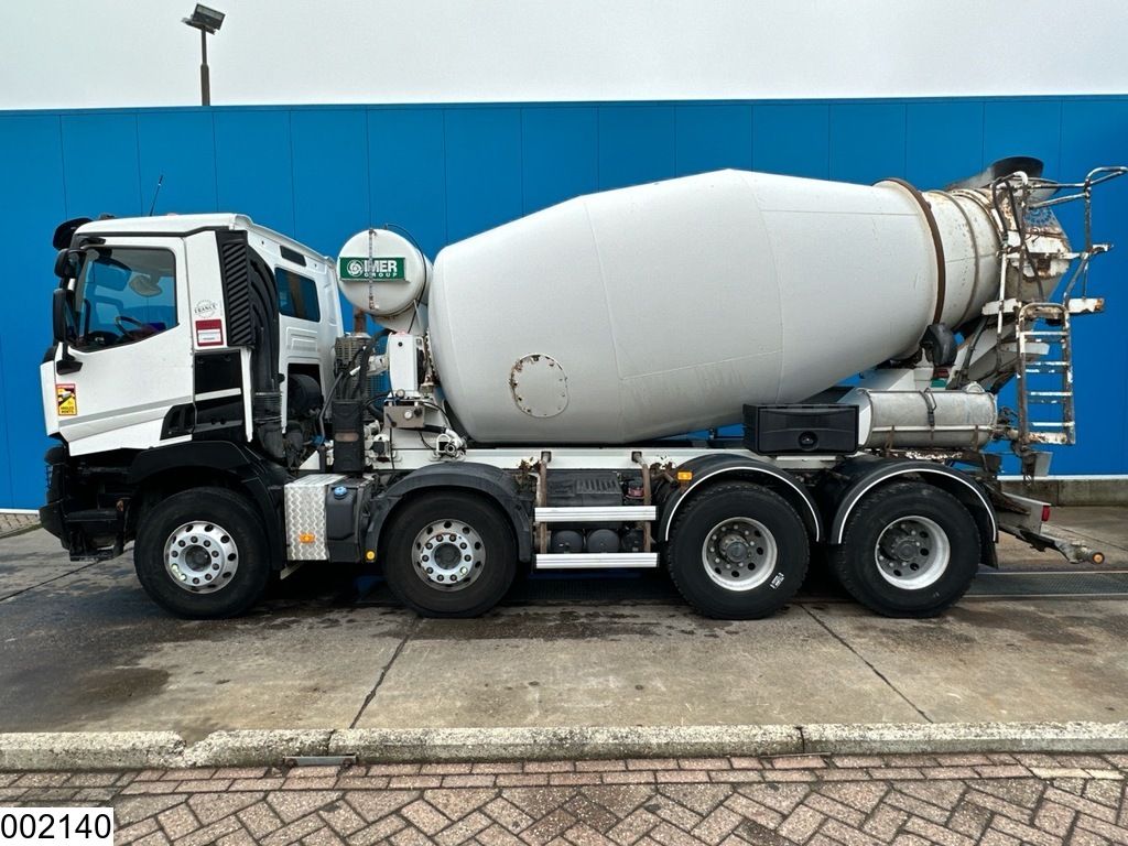 Renault C 430 EURO 6, 6x4, Leaf suspension, Imer 9m3