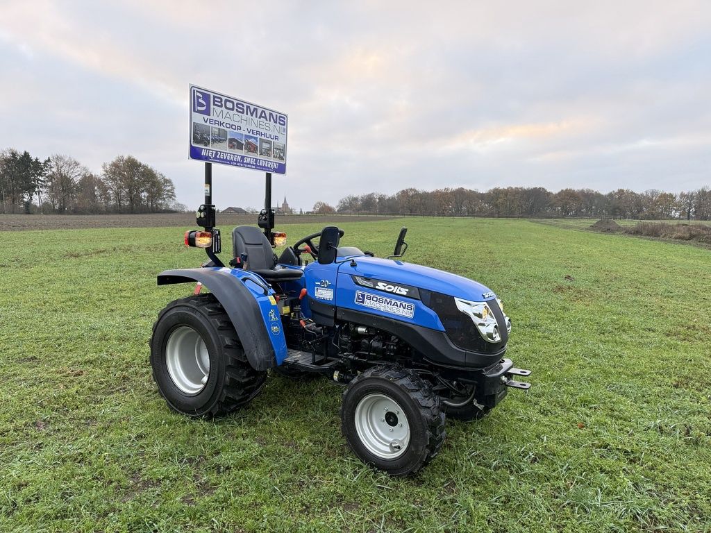 Solis 20 4WD minitractor DEMO met stuurbekrachtiging / industriebanden