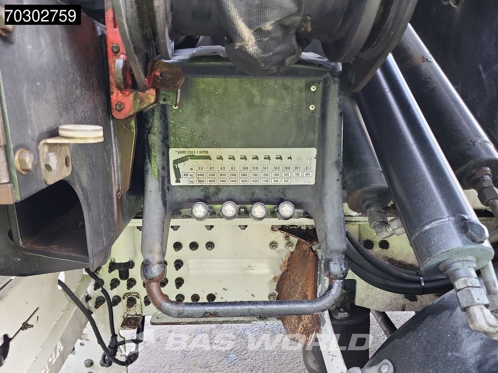 Volvo FMX FM 420 8X4 HIAB 288 E-7 Hipro Remote Euro 6