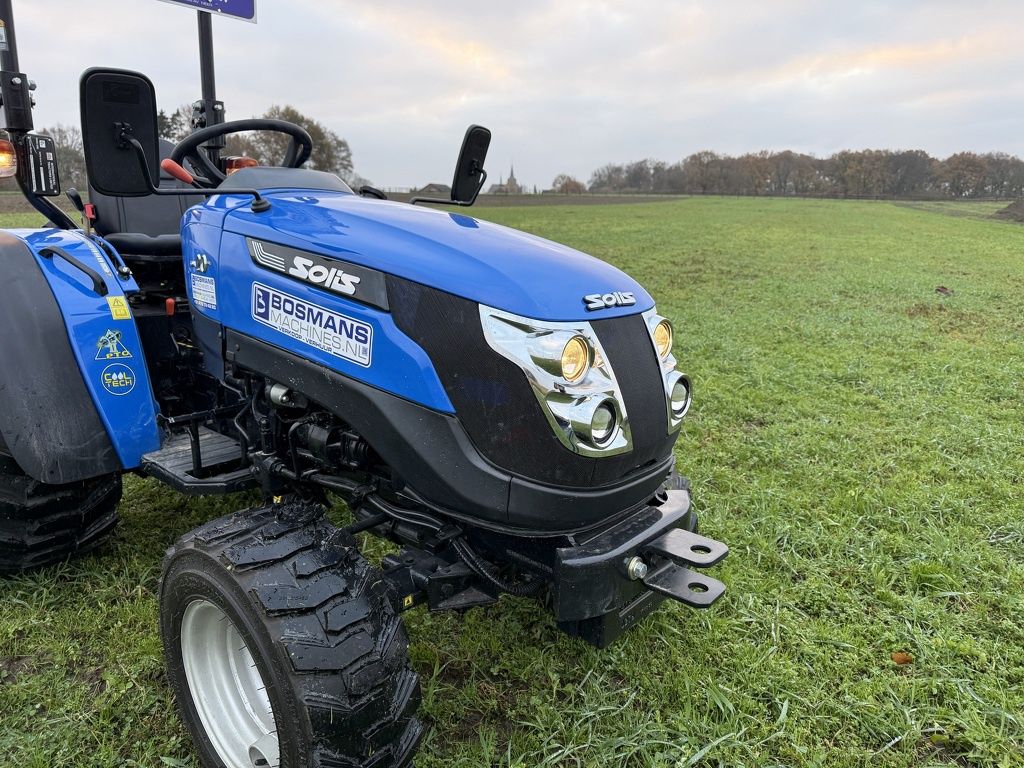 Solis 20 4WD minitractor DEMO met stuurbekrachtiging / industriebanden