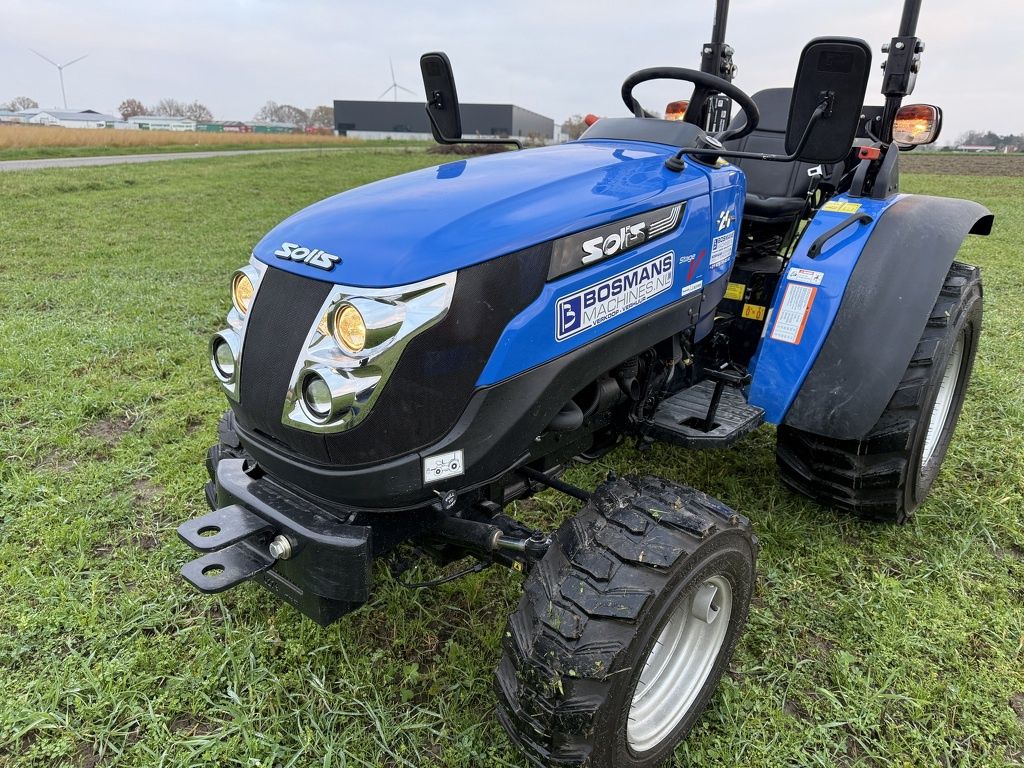 Solis 20 4WD minitractor DEMO met stuurbekrachtiging / industriebanden