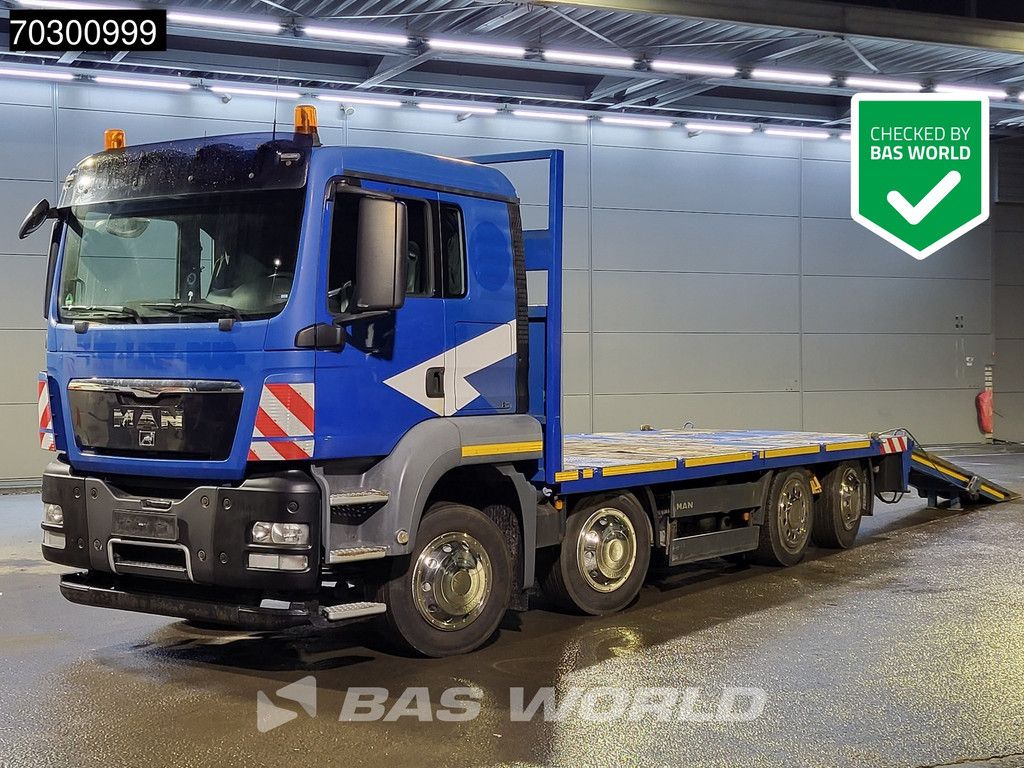 MAN TGS 35.480 8X2 Oprijwagen Lift+Steering Axle Manual Gearbox Euro 5