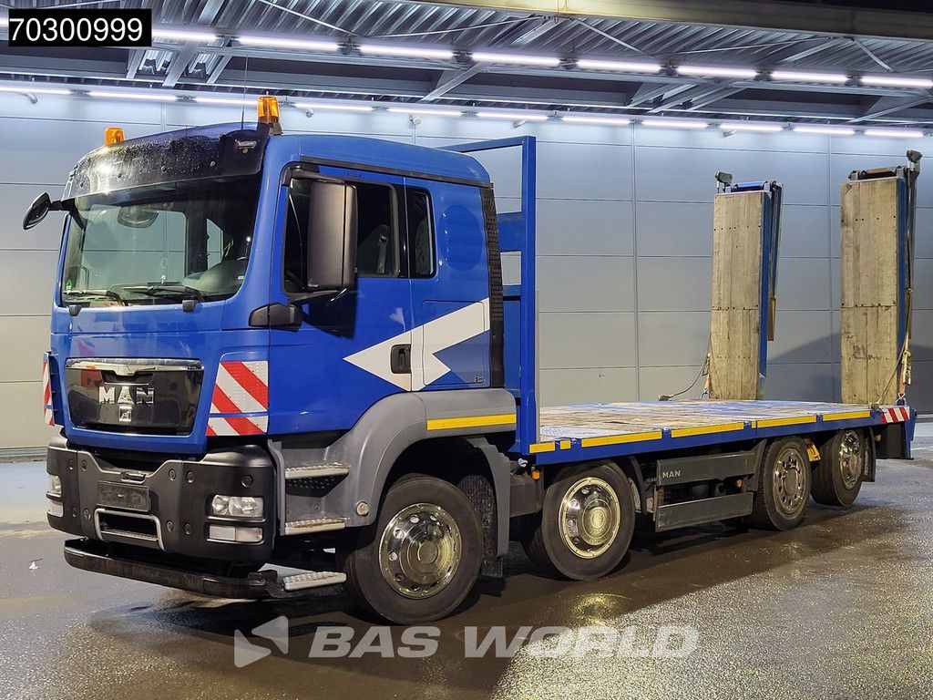MAN TGS 35.480 8X2 Oprijwagen Lift+Steering Axle Manual Gearbox Euro 5